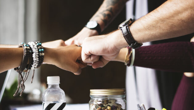 Business Colleagues Together Teamwork Working Office