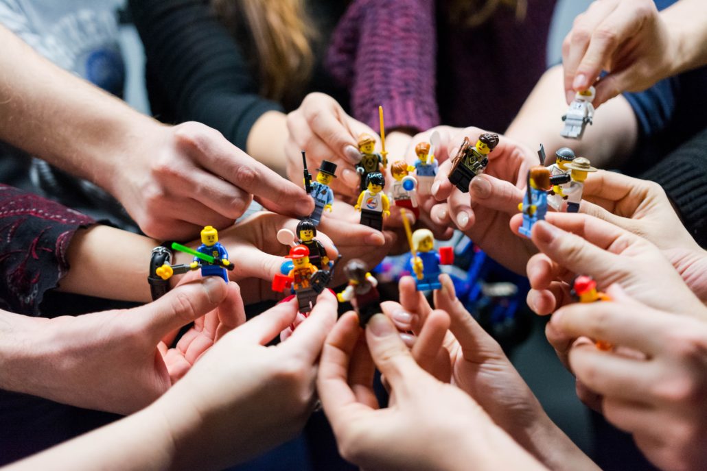 Technique agile avec des Lego