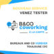 Bureaux & Co lance le coworking à la carte !