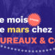 Les événements du mois de mars chez Bureaux & Co