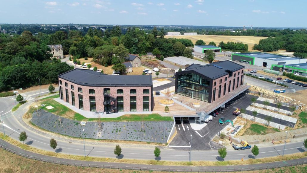 Vue haute architecture cesson