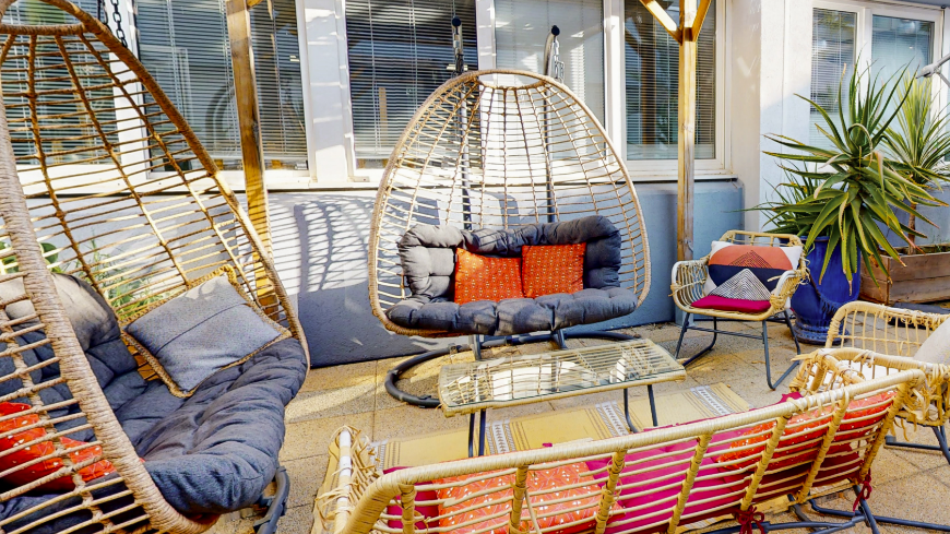 B&Co-Bellegarde, patio-Montpellier