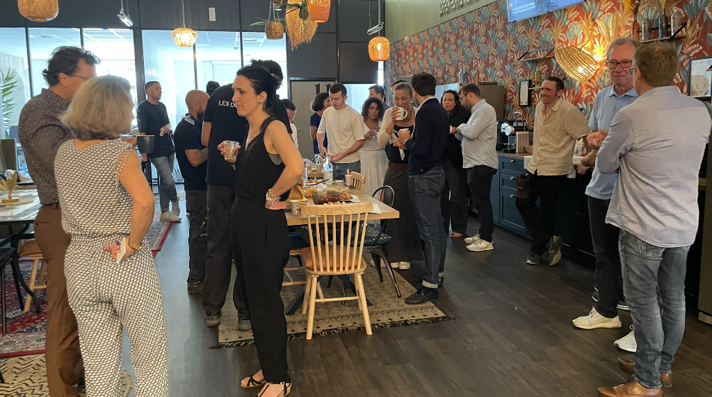 Créer des liens - Petit déjeuner voisins B&Co les Docks